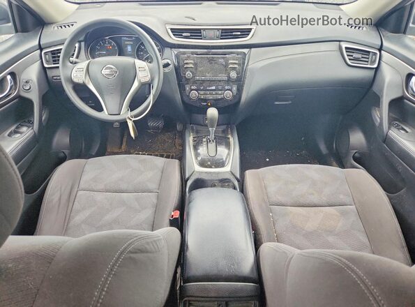 KNMAT2MV2GP655405 2016 NISSAN ROGUE Silver Vista del salpicadero