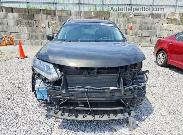KNMAT2MV2GP688551 2016 NISSAN ROGUE Green Դիմացի տեսք
