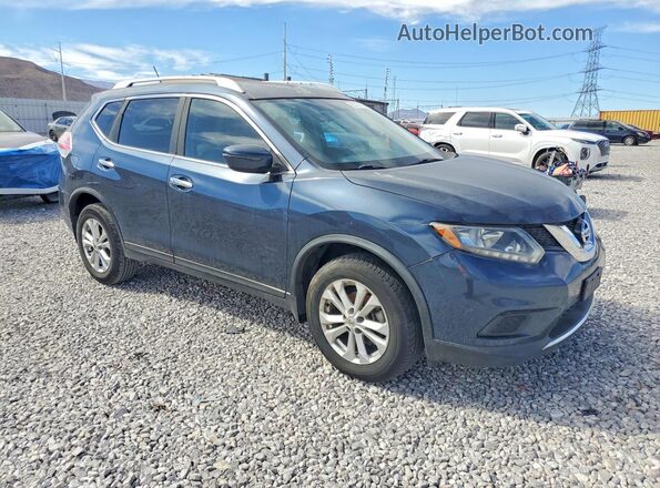 KNMAT2MV2GP691790 2016 NISSAN ROGUE Серый Передняя правая четверть