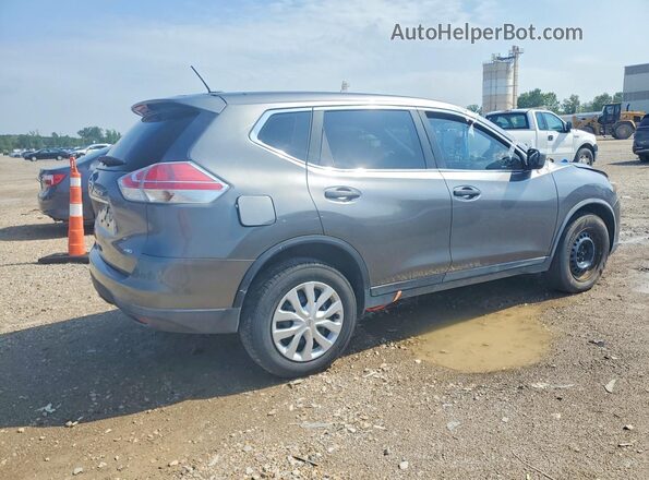 KNMAT2MV2GP721483 2016 NISSAN ROGUE Silver Tył prawy