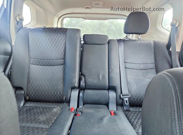 KNMAT2MV2JP570488 2018 NISSAN ROGUE Серебряный Вид задних сидений