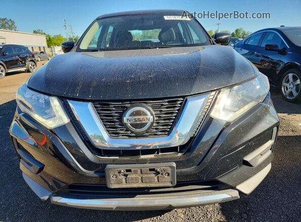 KNMAT2MV2JP582432 2018 NISSAN ROGUE Black Դիմացի տեսք