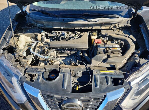 KNMAT2MV2JP582432 2018 NISSAN ROGUE Black Սալոնի հետևի տեսք