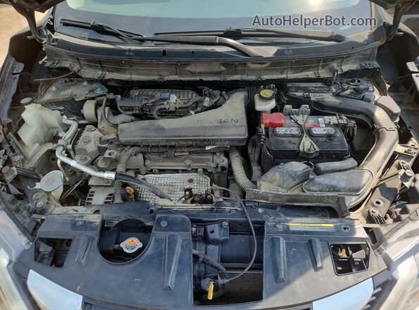 KNMAT2MV2KP508509 2019 NISSAN ROGUE Black Вид підкапотного простору