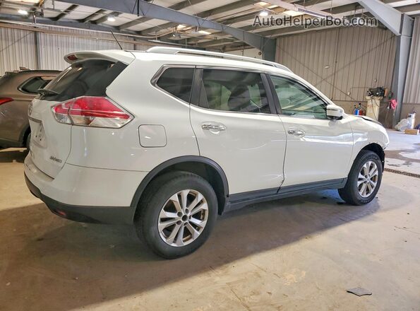 KNMAT2MV3GP617598 2016 NISSAN ROGUE White უკანა მარჯვენა