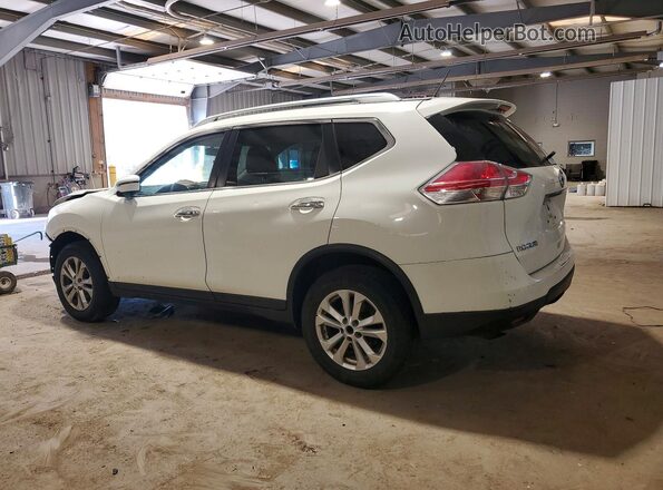 KNMAT2MV3GP617598 2016 NISSAN ROGUE White უკანა მარცხენა