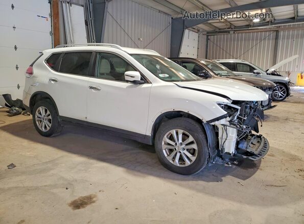 KNMAT2MV3GP617598 2016 NISSAN ROGUE White წინა მარჯვენა