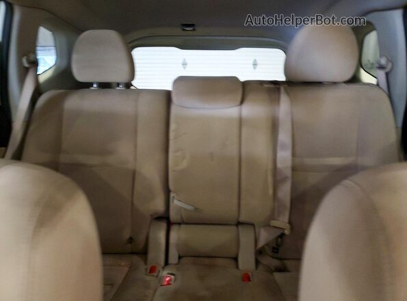 KNMAT2MV3GP617598 2016 NISSAN ROGUE White უკანა სავარძლების ხედი
