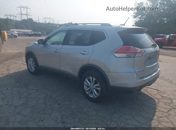 KNMAT2MV3GP649967 2016 NISSAN ROGUE Silver Rear left