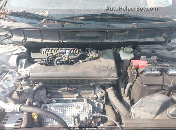 KNMAT2MV3GP649967 2016 NISSAN ROGUE Silver Rear view