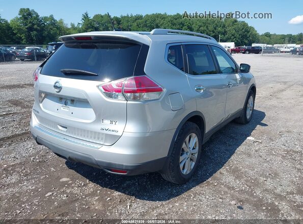 KNMAT2MV3GP655347 2016 NISSAN ROGUE Silver უკანა მარჯვენა