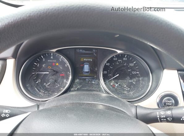 KNMAT2MV3GP676554 2016 NISSAN ROGUE Blue Vista de los asientos traseros