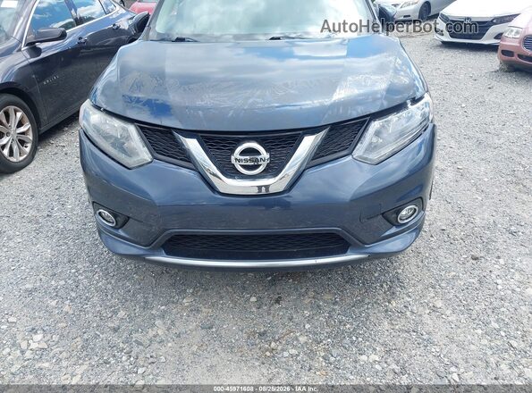 KNMAT2MV3GP676554 2016 NISSAN ROGUE Blue Vista frontal