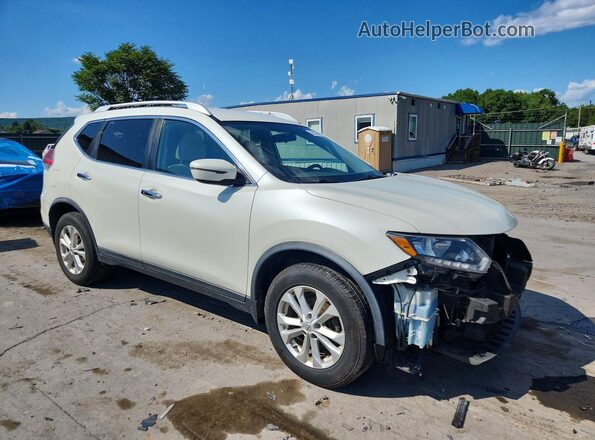 KNMAT2MV3GP681981 2016 NISSAN ROGUE White წინა მარჯვენა