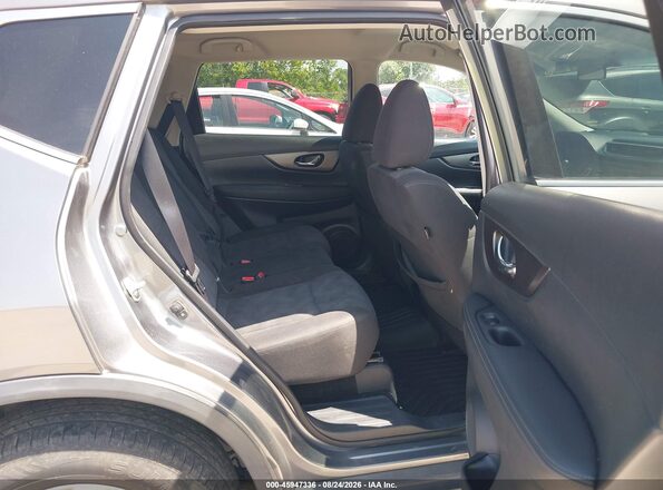 KNMAT2MV3GP702442 2016 NISSAN ROGUE Gray უკანა სავარძლების ხედი
