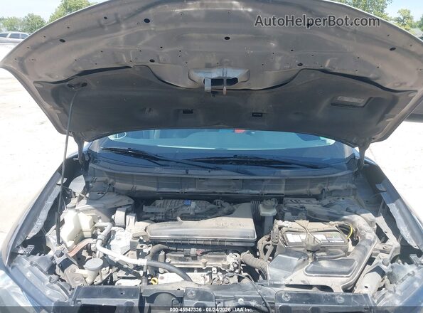KNMAT2MV3GP702442 2016 NISSAN ROGUE Gray ძრავის განყოფილების ხედი