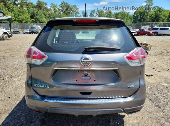 KNMAT2MV3GP716163 2016 NISSAN ROGUE Серый Вид сзади