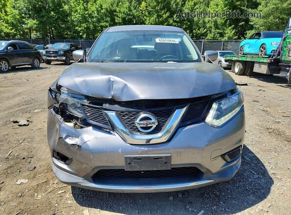 KNMAT2MV3GP716163 2016 NISSAN ROGUE Серый Вид спереди