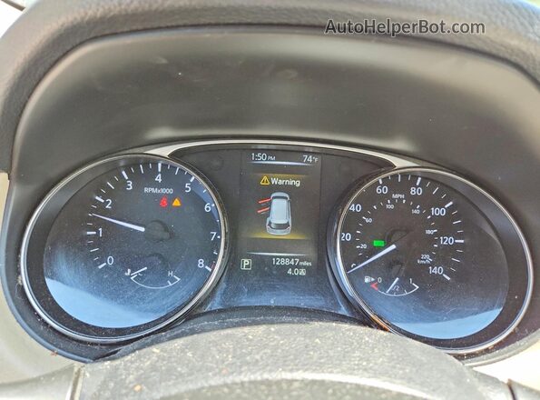 KNMAT2MV3GP716163 2016 NISSAN ROGUE Серый Вид щитка приборов