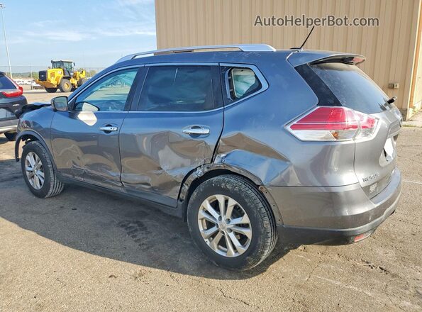 KNMAT2MV3GP726109 2016 NISSAN ROGUE Серый Задняя левая четверть