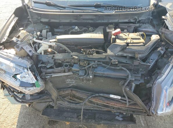 KNMAT2MV3GP726109 2016 NISSAN ROGUE Серый Вид подкапотного пространства
