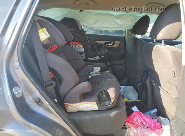 KNMAT2MV3GP726109 2016 NISSAN ROGUE Серый Вид задней части салона