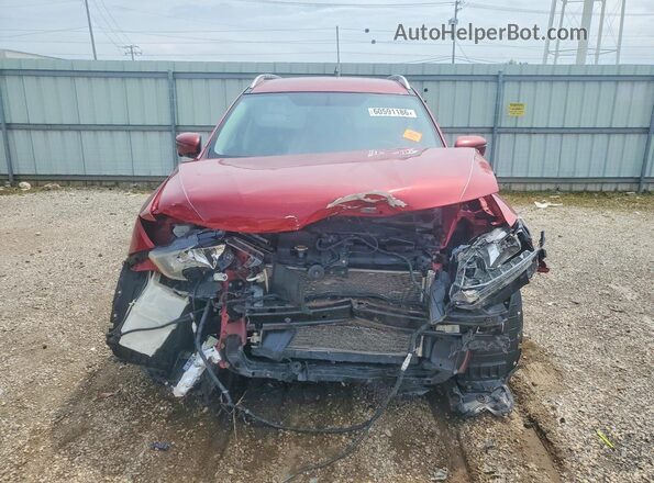 KNMAT2MV3GP726613 2016 NISSAN ROGUE Красный Вид спереди