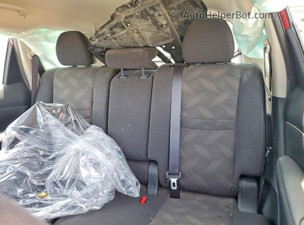 KNMAT2MV3GP726613 2016 NISSAN ROGUE Красный Вид задних сидений