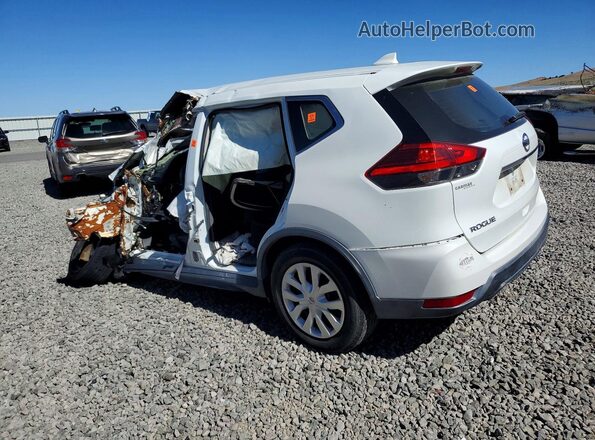 KNMAT2MV3HP514702 2017 NISSAN ROGUE Белый Задняя левая четверть