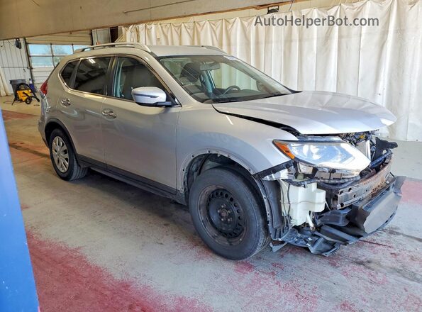 KNMAT2MV3HP517647 2017 NISSAN ROGUE Silver Przód prawy