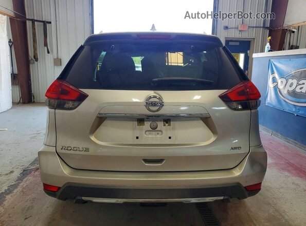 KNMAT2MV3HP517647 2017 NISSAN ROGUE Silver Widok z tyłu