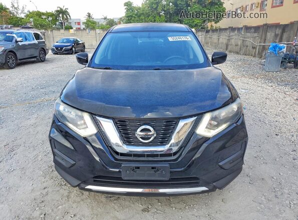 KNMAT2MV3HP560613 2017 NISSAN ROGUE Black Front view
