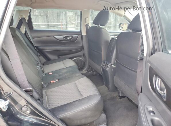 KNMAT2MV3HP560613 2017 NISSAN ROGUE Black Rear seats view
