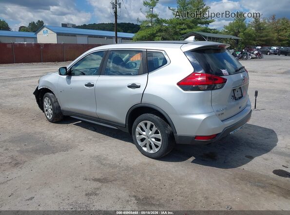 KNMAT2MV3HP569716 2017 NISSAN ROGUE Серебряный Задняя левая четверть