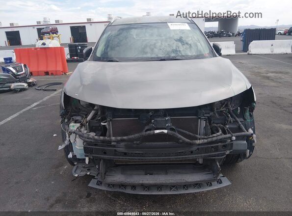 KNMAT2MV3HP578643 2017 NISSAN ROGUE Gray Front view