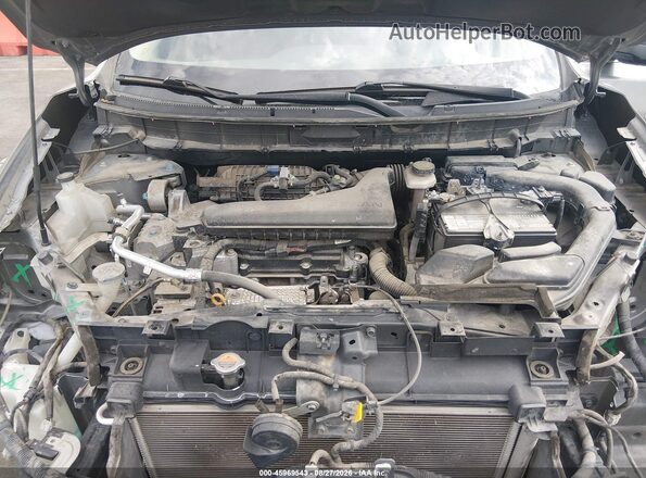 KNMAT2MV3HP578643 2017 NISSAN ROGUE Gray Rear view