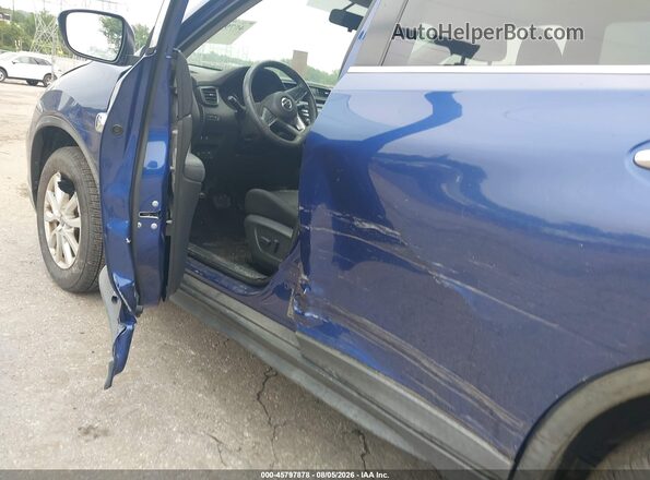 KNMAT2MV3HP585513 2017 NISSAN ROGUE Blue Vista frontal