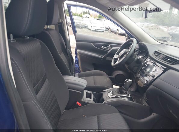 KNMAT2MV3HP585513 2017 NISSAN ROGUE Blue Vista interior delantera
