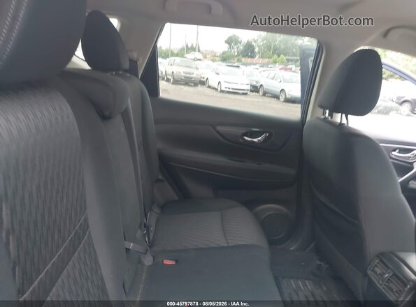 KNMAT2MV3HP585513 2017 NISSAN ROGUE Blue Vista de la etiqueta del VIN