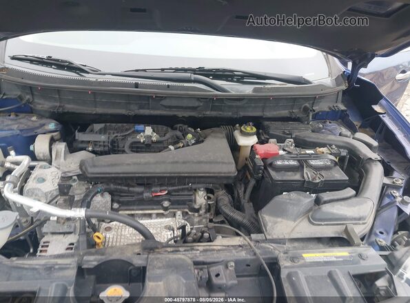 KNMAT2MV3HP585513 2017 NISSAN ROGUE Blue Vista trasera