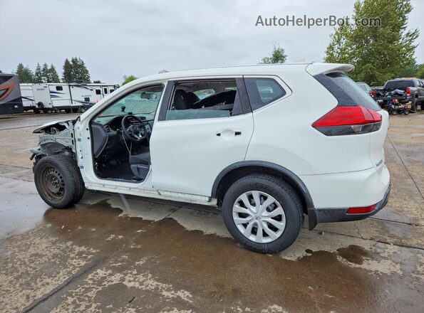 KNMAT2MV3HP588377 2017 NISSAN ROGUE Белый Задняя левая четверть