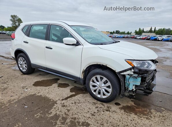 KNMAT2MV3HP588377 2017 NISSAN ROGUE Белый Передняя правая четверть