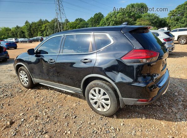 KNMAT2MV3HP604741 2017 NISSAN ROGUE Black Trasero izquierdo