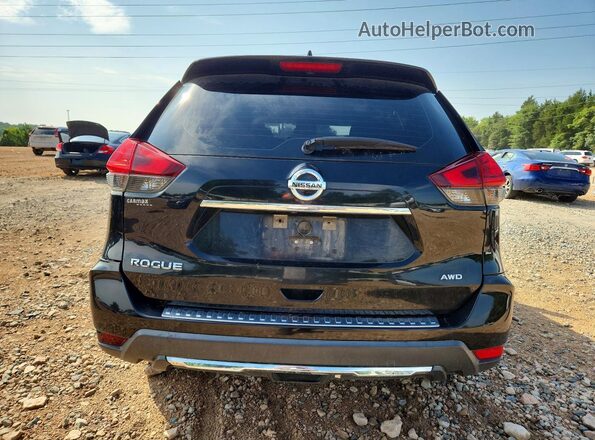 KNMAT2MV3HP604741 2017 NISSAN ROGUE Black Vista trasera