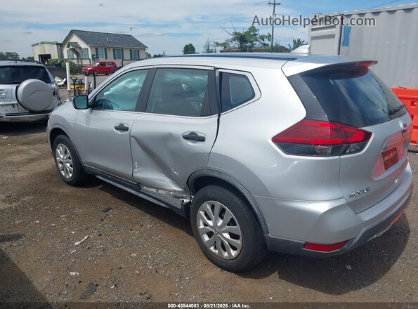 KNMAT2MV3JP502779 2018 NISSAN ROGUE Silver Rear left