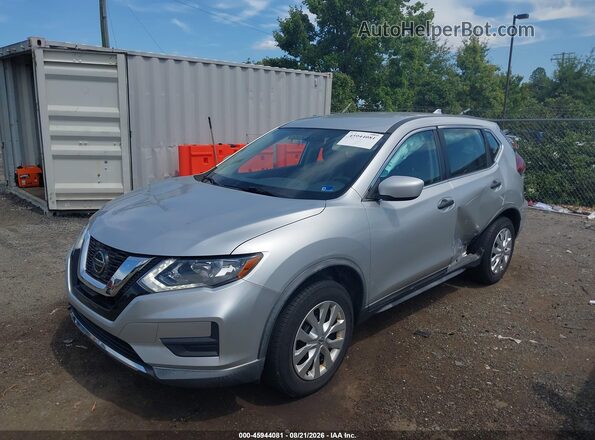 KNMAT2MV3JP502779 2018 NISSAN ROGUE Silver Front left