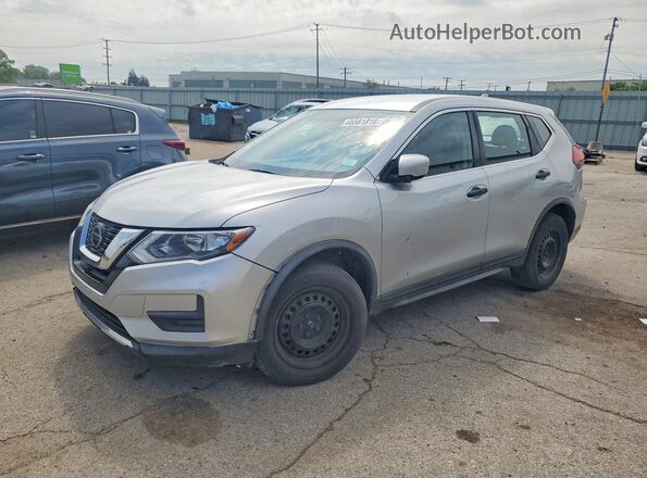 KNMAT2MV3JP547057 2018 NISSAN ROGUE Silver Tył lewy