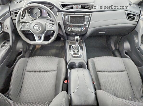 KNMAT2MV3JP547057 2018 NISSAN ROGUE Silver Widok zestawu wskaźników
