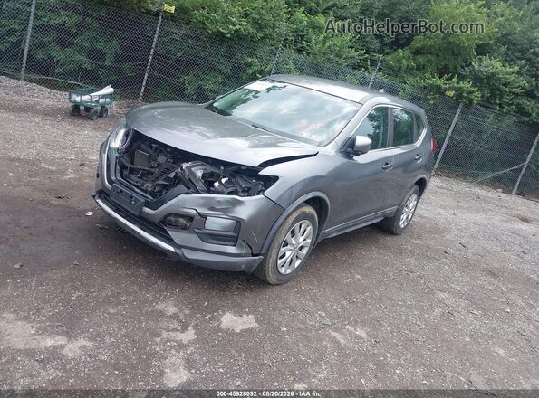 KNMAT2MV3JP553280 2018 NISSAN ROGUE Gray Front left