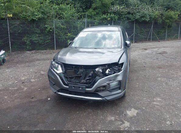 KNMAT2MV3JP553280 2018 NISSAN ROGUE Gray Front view